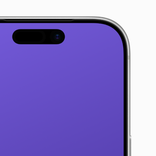 Corner Right device preset — close-up of an iPhone corner